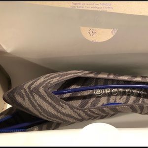 Grey Zebra Point Rothy’s